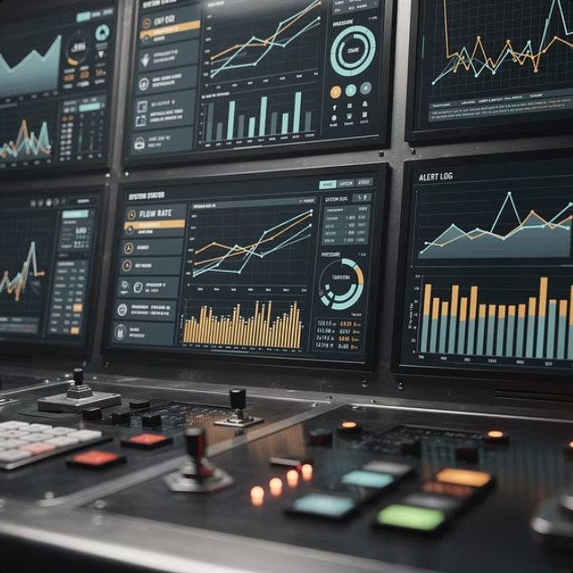 Industrial controls dashboard