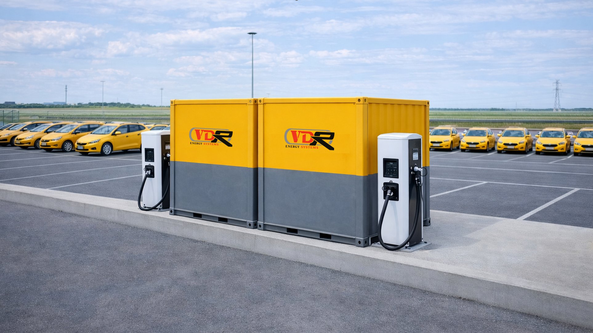 VDR-ES MPSS powering EV taxi fleet charging